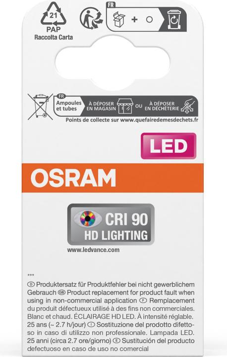 Produktbild Osram Led Superstar Par16 (GU10, 3.40 W, 230 lm, 1 x, G)