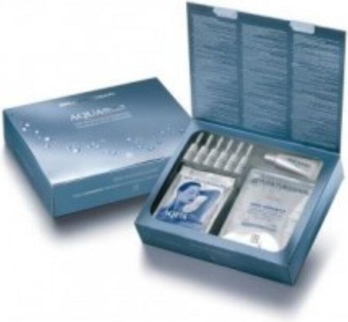 Immagine prodotto Bruno Vassari Set Aqua Genomics - Crema peeling enzimatica, Siero idratante all'acido ialuronico, Miniera di mare (Set per la cura del viso)