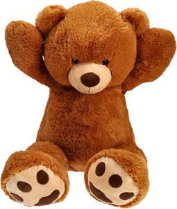 Immagine prodotto Pluchiez Orso di peluche seduto 120 cm (120 cm)