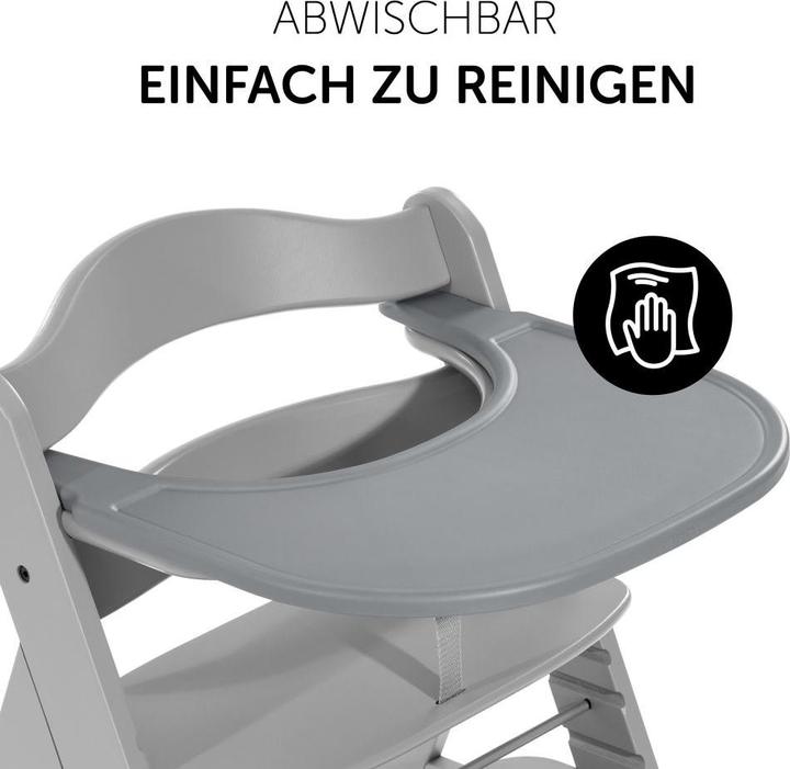 Actual product image Hauck Highchair accessories 5-piece dining tray set for Alpha Plus - Click Tray +