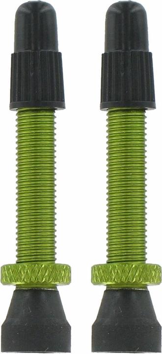 VAR Tubeless Ventil Al Gn 35mm 2-St Grün, Paar