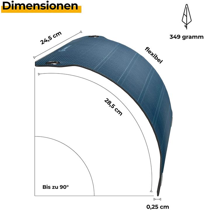 Image du produit Sunny Bag Panneau solaire flexible (6 W, 0.20 kg)