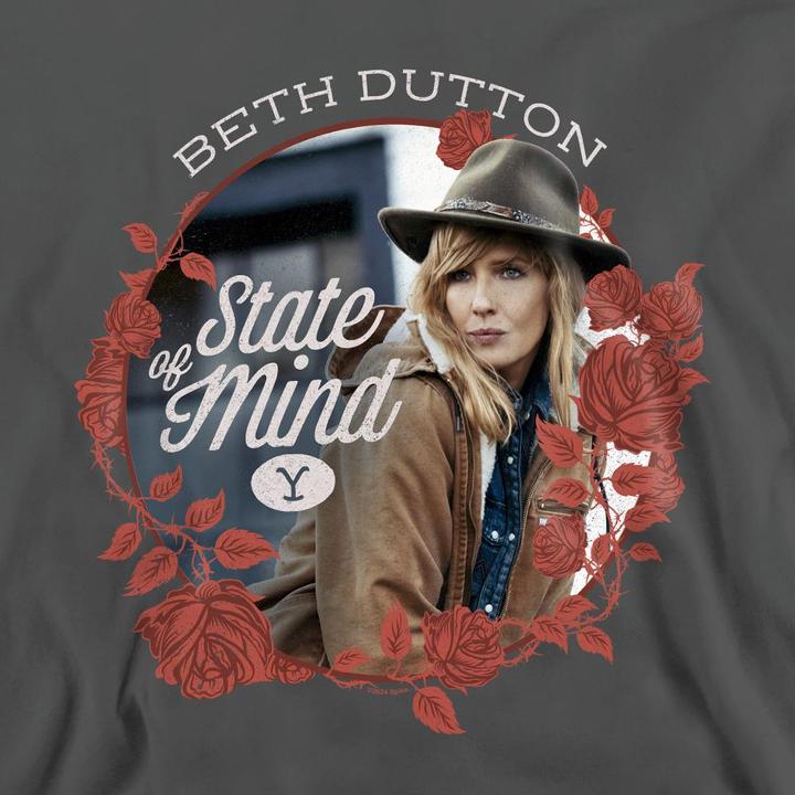 Immagine prodotto Yellowstone State Felpa Beth Dutton Adulto Unisex (S)