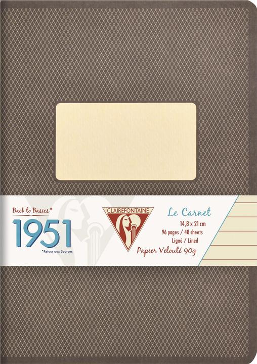 Actual product image Clairefontaine 1951 - Back to Basics (A5, Lined)