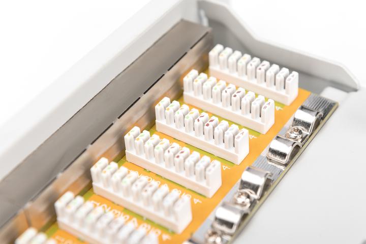 Actual product image Digitus CAT 6 class E patch panel shielded