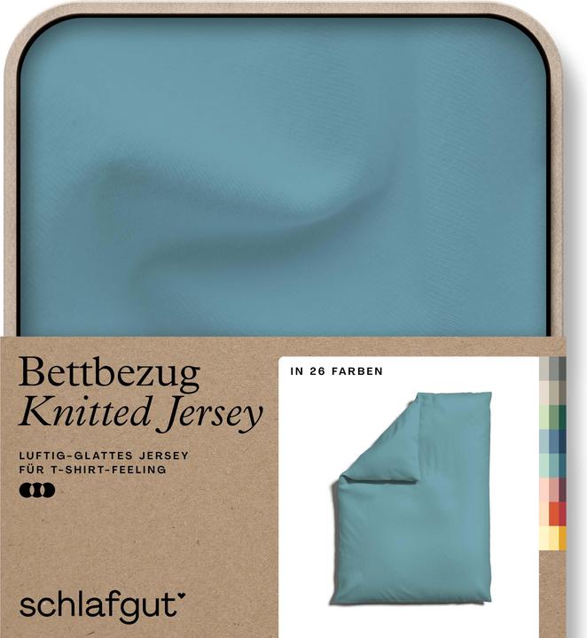 Image du produit schlafgut Knitted Jersey (Housse de couette, 140 x 200 cm)