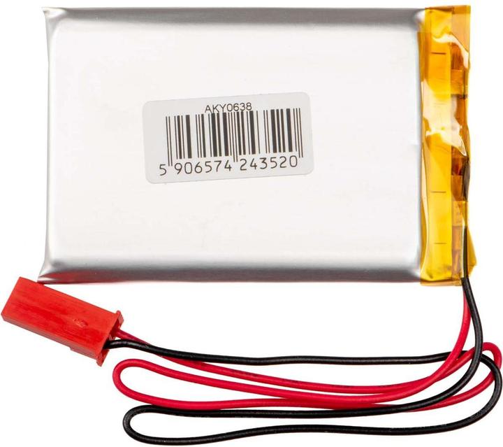 Immagine prodotto Akyga LP603048 Akkupack x Spezial-Akku LiPo 3.7 V 850 mAh (3.70 V, 850 mAh)