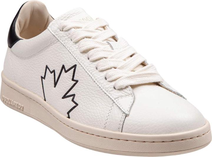 Immagine prodotto Dsquared2 boxer sneakers in leather color black and white (42)