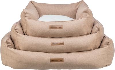 Image du produit Trixie Farello lit, square, 80 × 60 cm, brown/white (Chien)