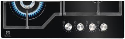 Produktbild Electrolux KGG64362K hob Black Built-in Gas 4 zone(s)