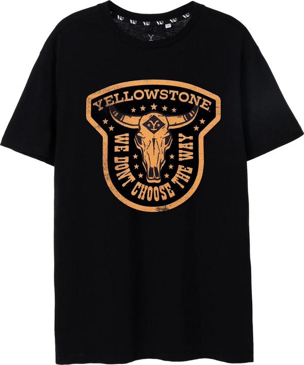 Yellowstone Mens We Don't Choose The Way TShirt mit kurzen Ärmeln (3XL)