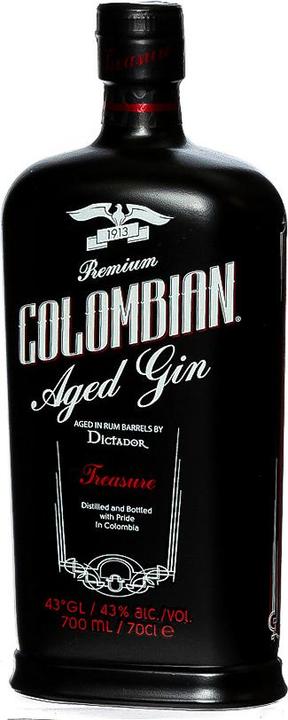 Image du produit Dictador Colombienne âgée noire (1 x 70 cl)