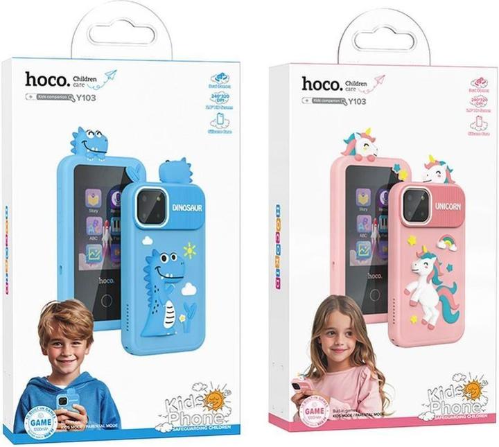Productafbeelding Hoco Headphone with microphone gaming phone for kids 2,8" Y103 pink