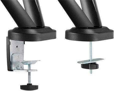 Actual product image Deltaco GAM-102 monitor mount / stand (32") Clamp Black (32")