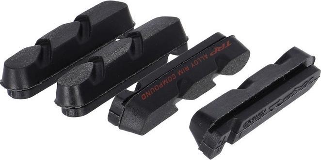 Actual product image Trp Road Rim Brake Pads Replacement Pad Without Holder For Aluminum Rims (TRP, Rubber)