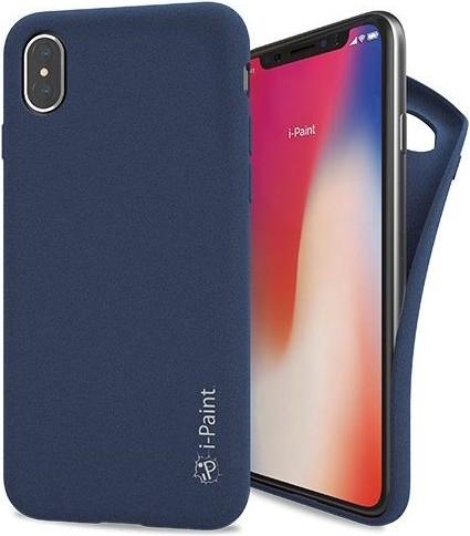 Actual product image I-Paint UltraFlexible Sand Case for iPhone XS/X - Blue (Apple iPhone X)