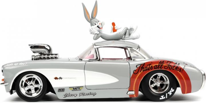 Actual product image Jada Looney Tunes 1967 Chevy Corvette