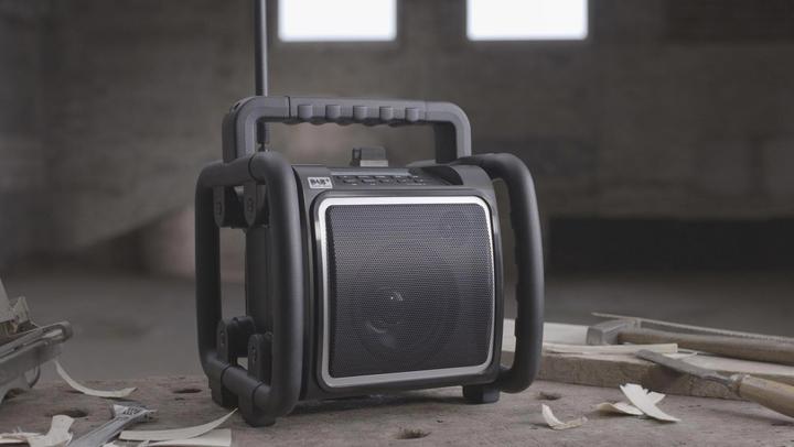 Actual product image PerfectPro DAB+ Radio TEAMBOX Black (DAB+, FM, Bluetooth)