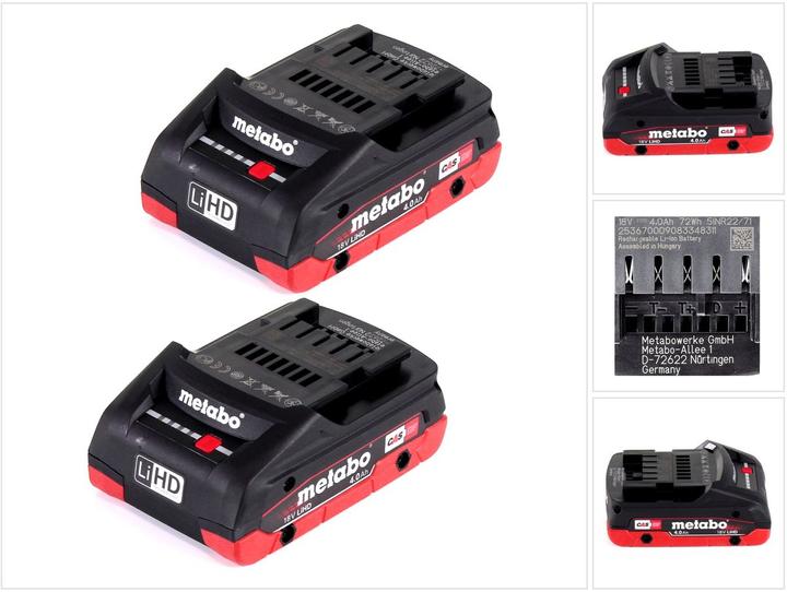 Metabo Akku Set (18 V)