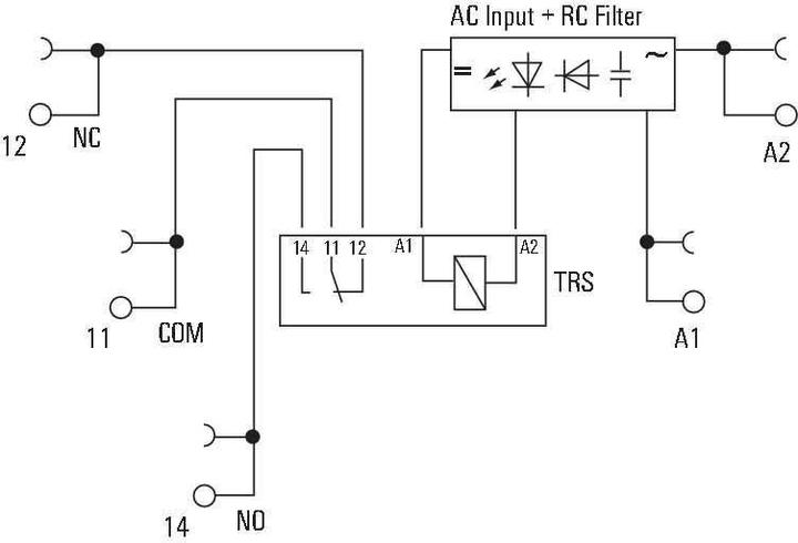 Produktbild Weidmüller Koppelrelais 10 St. 230 V/AC 6
