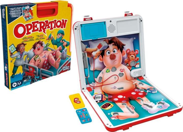 Produktbild Hasbro Operation (Finnisch, Deutsch, Norwegisch)