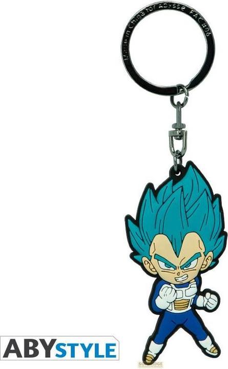 Image du produit ABYstyle Dragon Ball Super Portachiavi: Vegeta Saiyan Blue 7cm