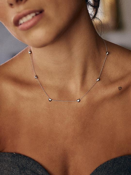 Produktbild Edblad Halskette BARLEY NECKLACE MULTI Steel (Metall)