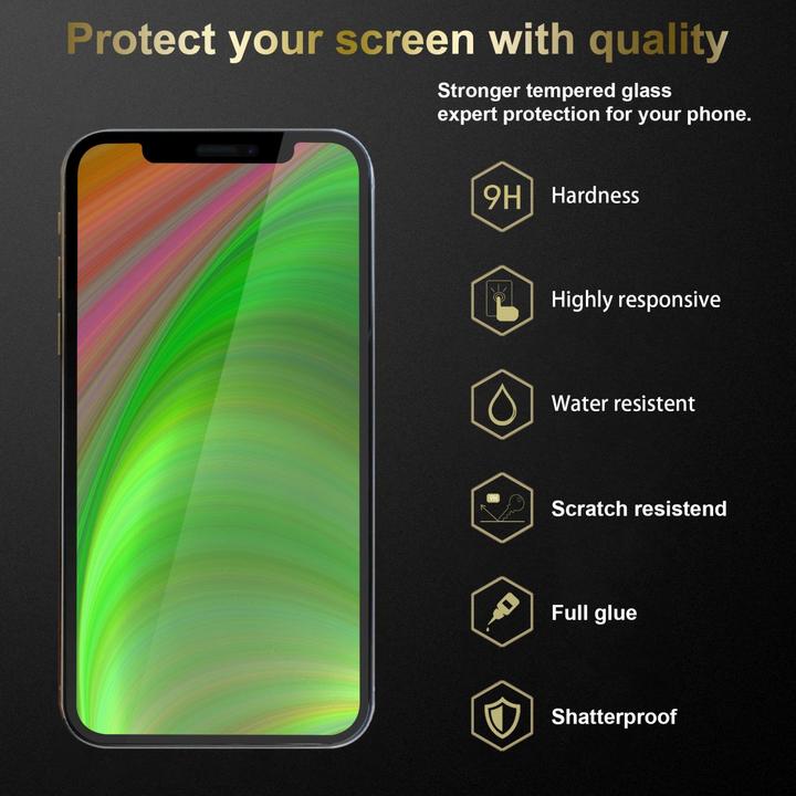 Image du produit Cadorabo Verre de protection d'écran plein écran (1 pièce(s), Apple iPhone 13 mini)