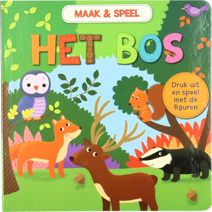 Produktbild Wins Holland Erstellen & Spielen Buch - Der Wald