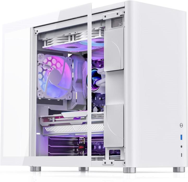 Actual product image Jonsbo D40 ATX Enclosure, Tempered Glass (ATX)