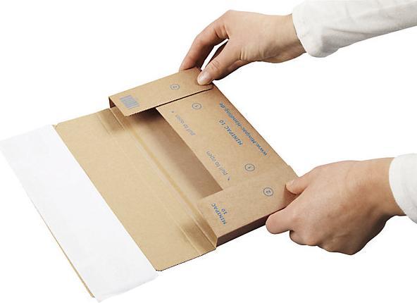 Image du produit kaiserkraft Emballage pour clés USB, 1 cannelure, L x l x h 235 x 122 x 19 mm, à partir de (1 x)