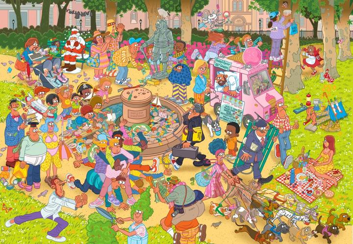 Immagine prodotto Bluebird Puzzle 1000 pezzi Chuckle Park (1000 pezzi)
