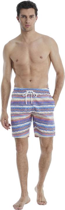 Image du produit Blackspade Badeshorts Short Print mit kurzem Bein (M)