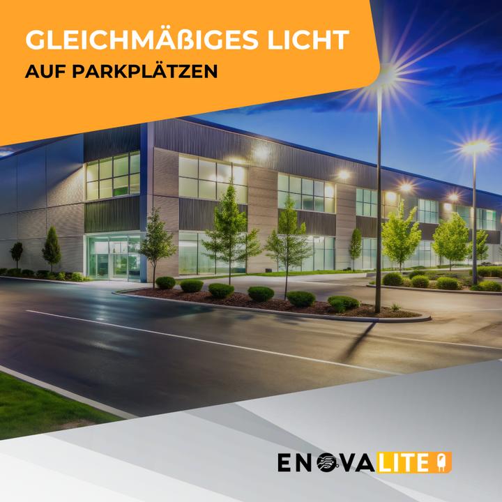 Produktbild Enovalite Solar LED-Strassenleuchte-PRO (4300 lm, IP65)