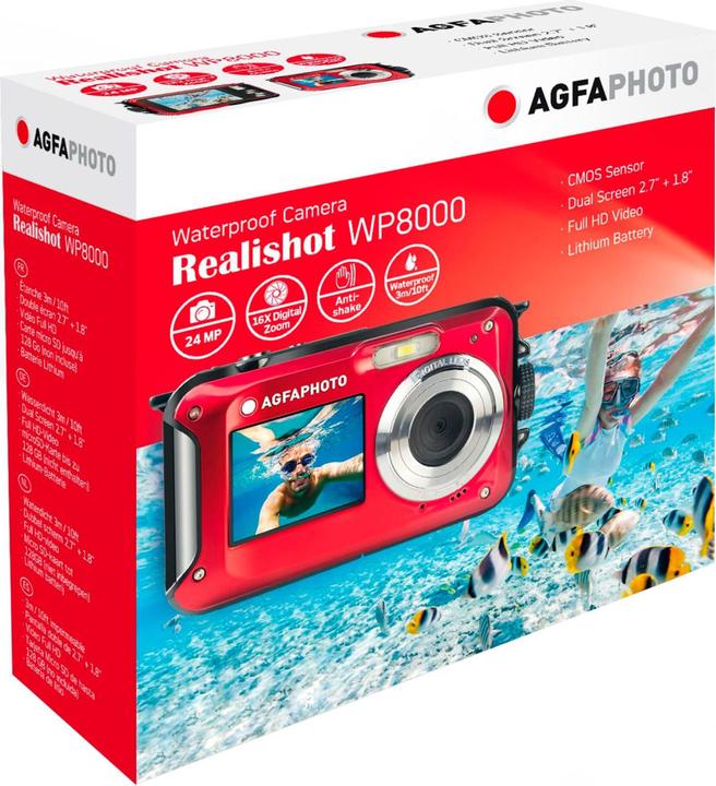 Produktbild AGFAPHOTO Realishot WP8000 (24 Mpx, 1/3.06")