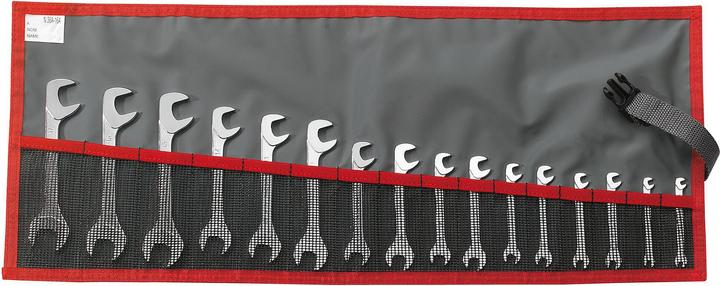 Actual product image Facom 16 Piece Open Ended Spanner Set (3.2 mm, 17 mm)