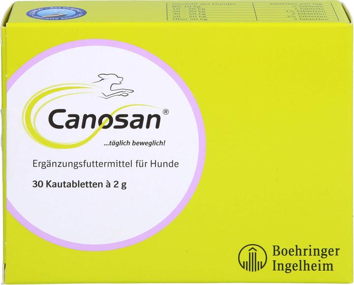Immagine prodotto Boehringer Ingelheim Canosan compresse masticabili per cani, 30 compresse (Cane)