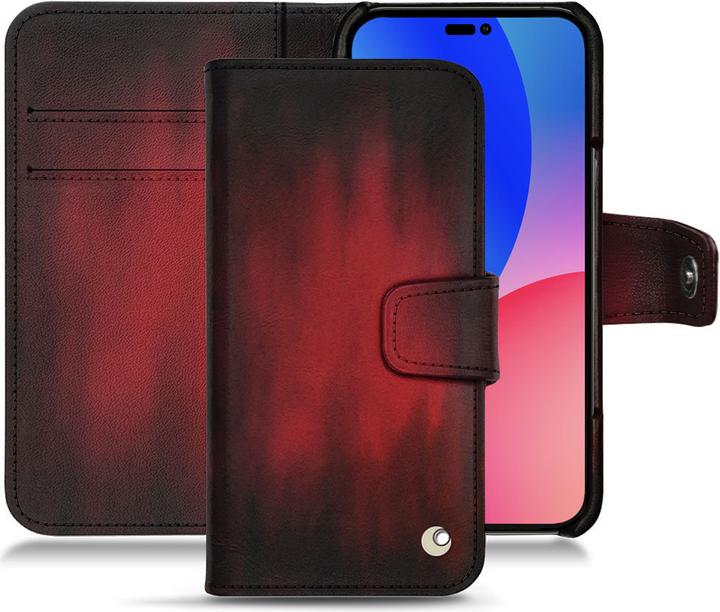 Image du produit Noreve Coque en cuir portefeuille à rabat horizontal (Apple iPhone 14 Pro Max)