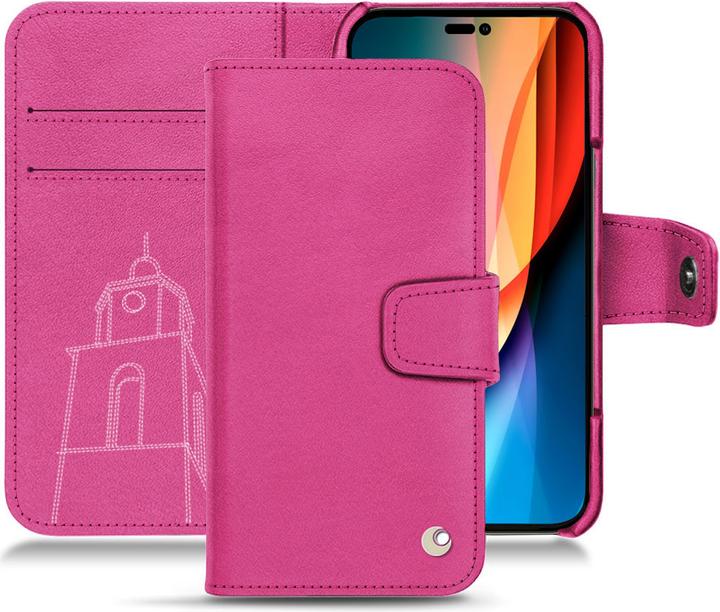Image du produit Noreve Coque en cuir portefeuille à rabat horizontal (Apple iPhone 14 Pro)