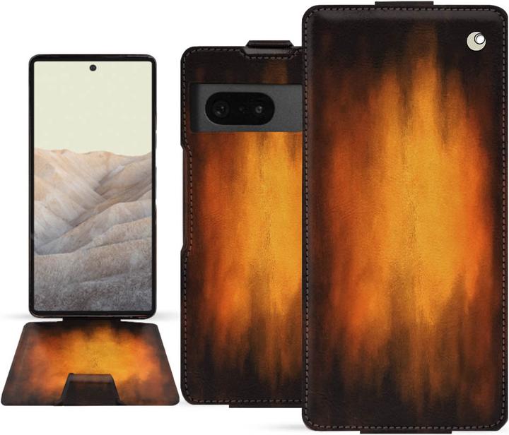 Image du produit Noreve Coque à rabat vertical en cuir (Google Pixel 7)