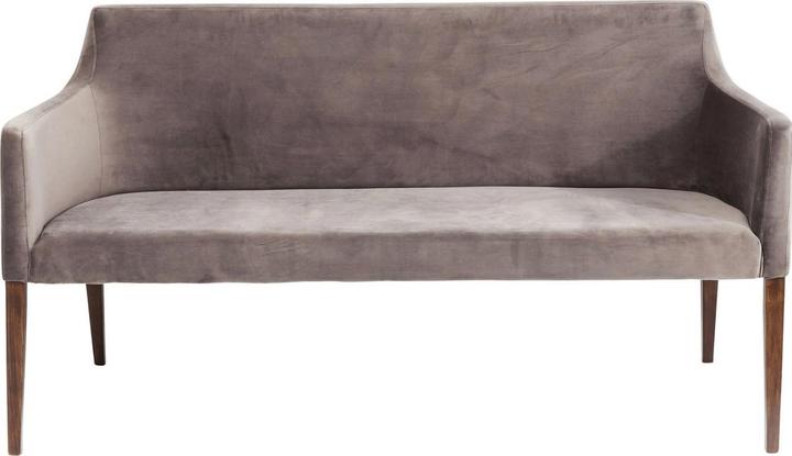 Produktbild Kare Design Bank Mode Velvet Grey (164 cm)