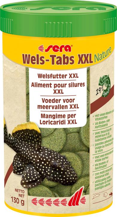 Sera Wels-Tabs XXL 250ml (Wels, 250 ml)