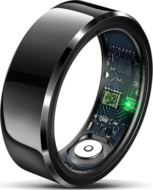 Produktbild Techmade TM-NEXA-BK10 Smartring con Charging Box Black TG 10 20.40mm (10, Schwarz)