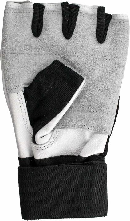 Produktbild Gym Generation Fitness Handschuhe aus Leder / weiss (M)
