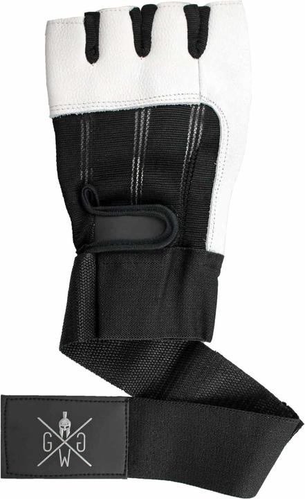 Produktbild Gym Generation Fitness Handschuhe aus Leder / weiss (M)