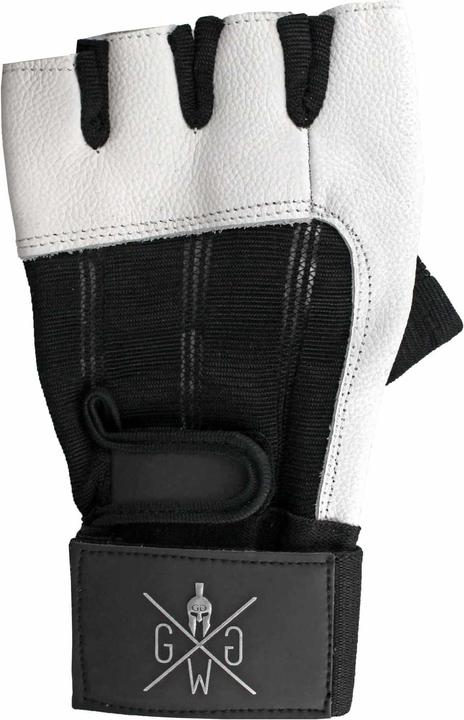 Produktbild Gym Generation Fitness Handschuhe aus Leder / weiss (M)