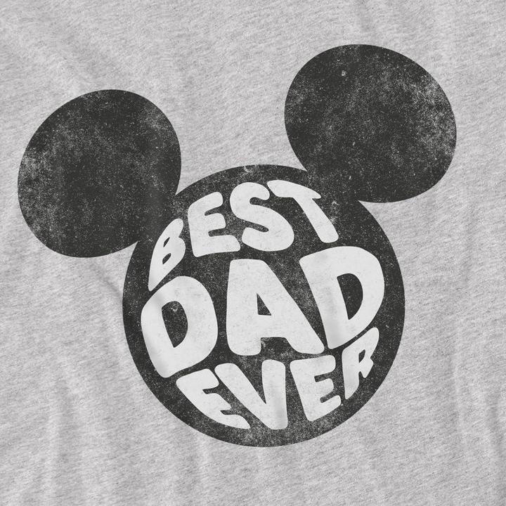 Immagine prodotto Disney Best Dad Ever Maglietta Topolino Uomo (4XL)
