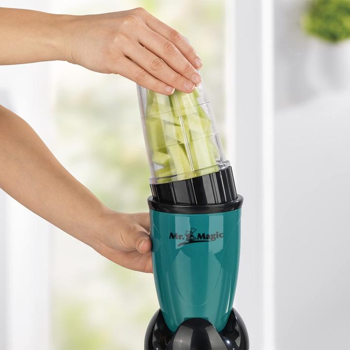 Actual product image Gourmetmaxx Mr. Magic Smoothie Maker 18 pieces