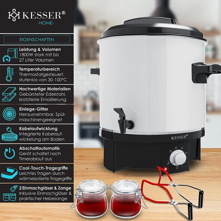 Produktbild Kesser Einkochvollautomat (27 l)