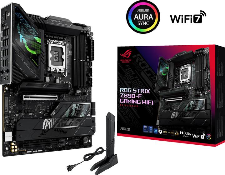 Immagine prodotto ASUS MB Rog Strix Z890-F Gaming Wifi (LGA 1851, Intel Z890, ATX)